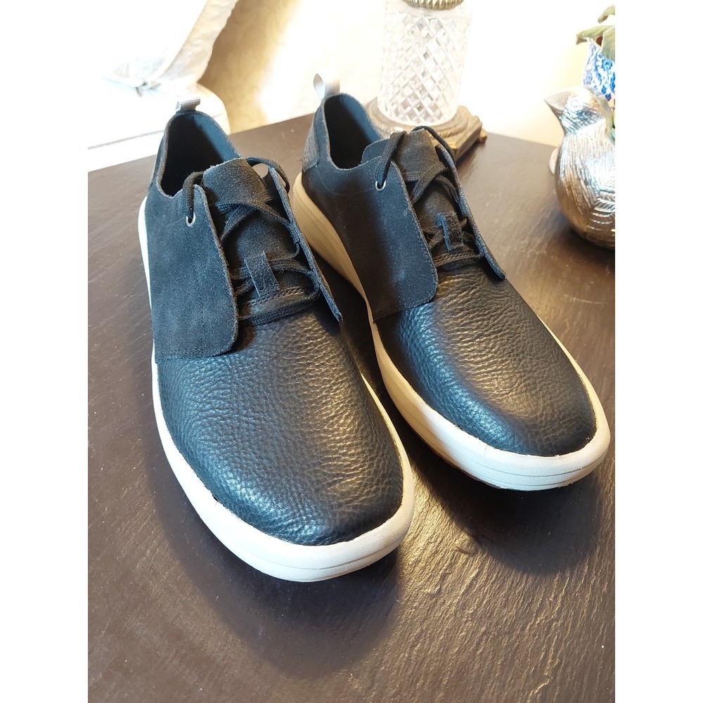Merrell Men's Gridway Black Pebbled Leather/Suede Shoes J19389 Sz 11.5M NEW $120 - Picture 2 of 10